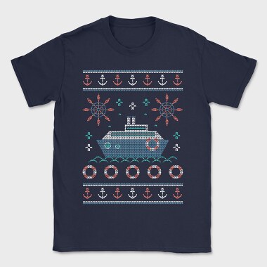 Nautic Ugly Sweater, Tricou Barbati (Unisex)