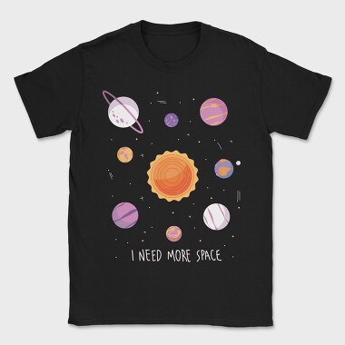 Need More Space Solar System, Tricou Barbati (Unisex)