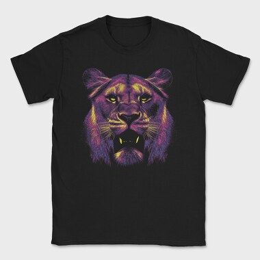 Neon Lion, Tricou Barbati (Unisex)