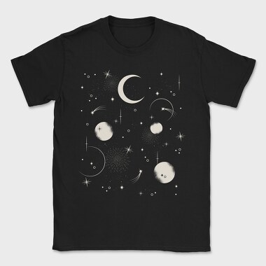 Night Sky, Tricou Barbati (Unisex)