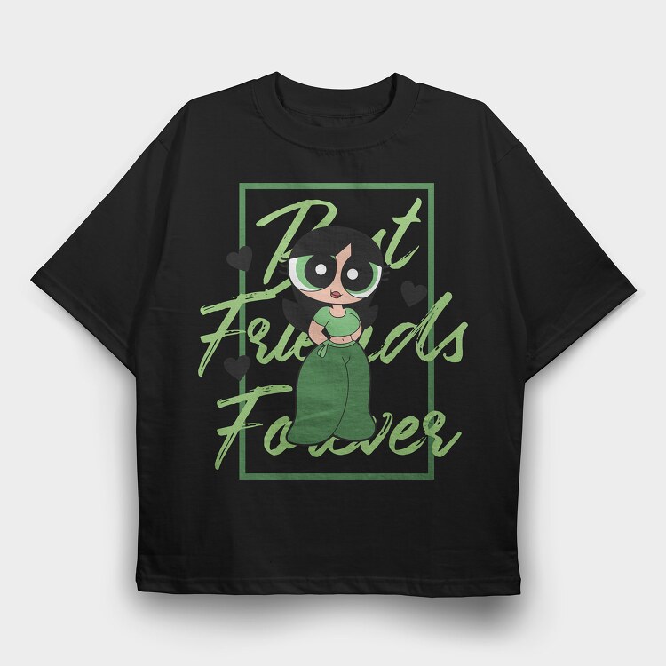 The Powerpuff Girls 6, Tricou Oversize Barbati (Unisex)