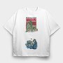 Beach Volleyball War, Tricou Oversize Barbati (Unisex)