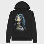 Basset Hound Whisper, Hanorac Oversize Barbati (Unisex)