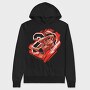 Basketball Slam Dunk, Hanorac Oversize Barbati (Unisex)
