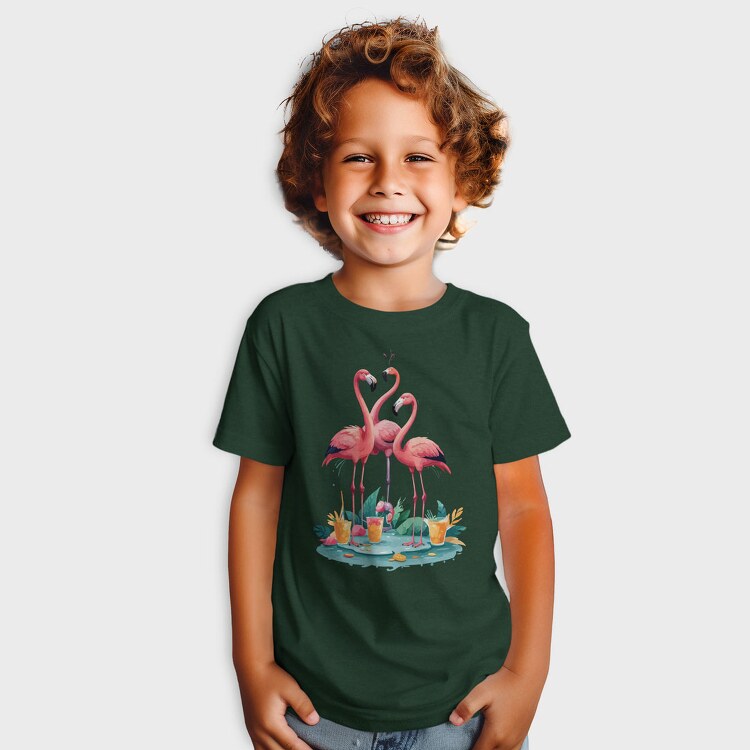 Three Flamingos, Tricou Copii