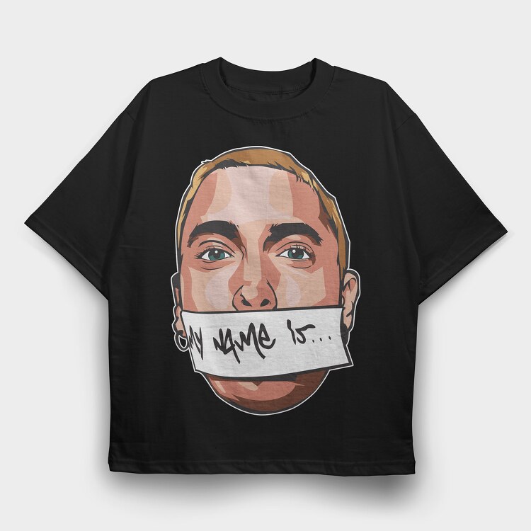 Eminem 2, Tricou Oversize Barbati (Unisex)