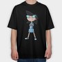 Cartoon Retro Hey Arnold 4, Tricou Oversize Barbati (Unisex)