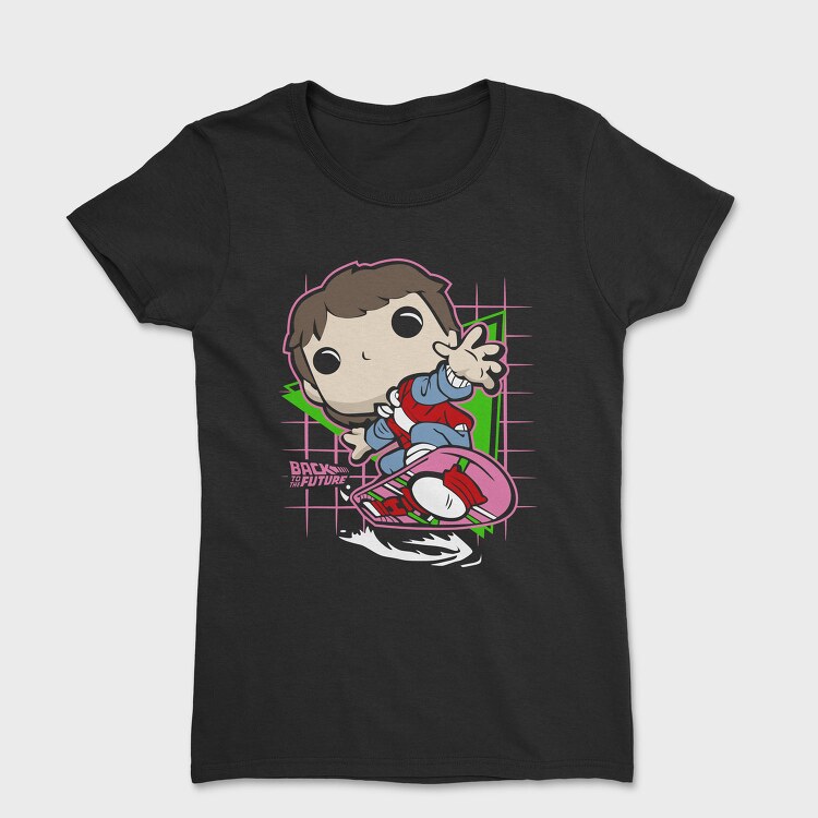 Back To The Future Hoverboard, Tricou Femei