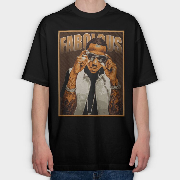Fabolous, Tricou Oversize Barbati (Unisex)