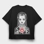 Merlina 5, Tricou Oversize Barbati (Unisex)