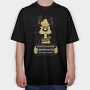 Prisoner Pluto the Pup, Tricou Oversize Barbati (Unisex)