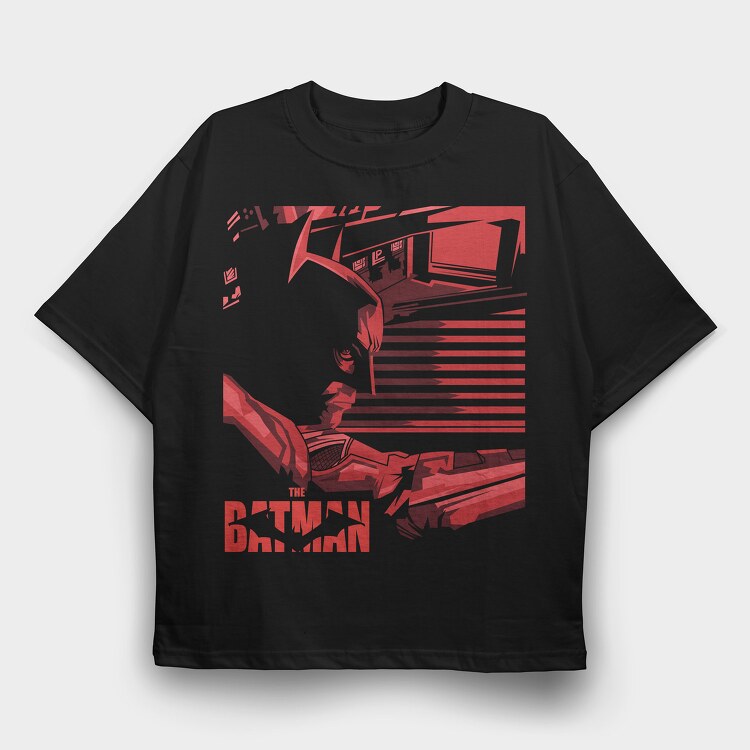 Batman 3, Tricou Oversize Barbati (Unisex)
