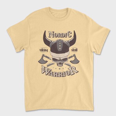 Nordic Warrior, Tricou Barbati (Unisex)