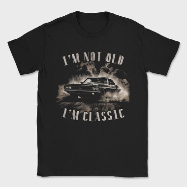 Not Old Classic Smoke, Tricou Barbati (Unisex)