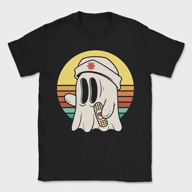 Nurse Ghost, Tricou Barbati (Unisex)