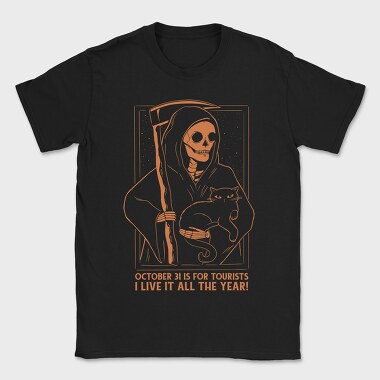 October 31 Is for Tourists, Tricou Barbati (Unisex)
