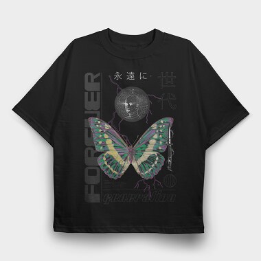 Forever 2 1, Tricou Oversize Barbati (Unisex)