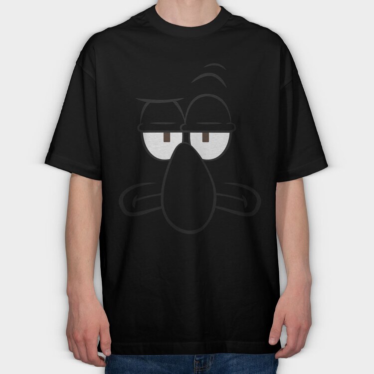 SpongeBob Faces 4, Tricou Oversize Barbati (Unisex)