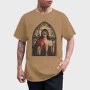 Cat Jesus, Tricou Barbati (Unisex)