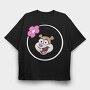 SpongeBob Faces 8, Tricou Oversize Barbati (Unisex)