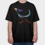 Cartoon Retro Looney Tunes 3, Tricou Oversize Barbati (Unisex)