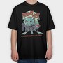 Friday the 13 Th, Tricou Oversize Barbati (Unisex)