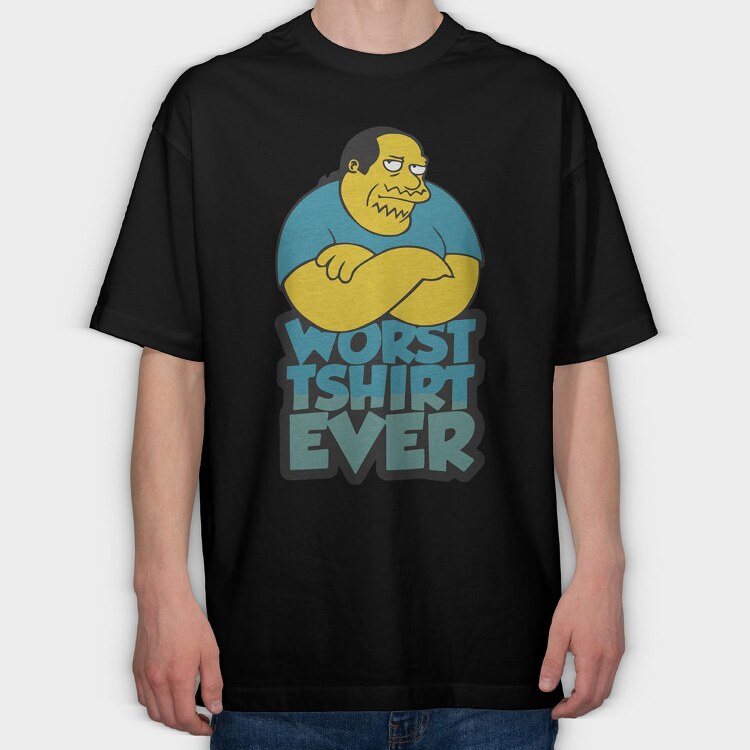 The Simpsons 24, Tricou Oversize Barbati (Unisex)