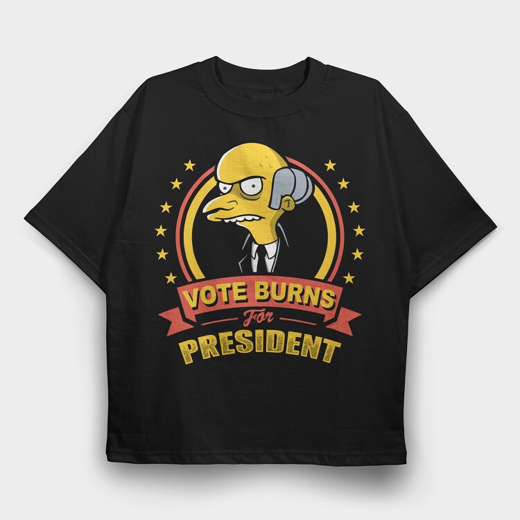 The Simpsons 25, Tricou Oversize Barbati (Unisex)