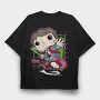 Back To The Future Hoverboard, Tricou Oversize Barbati (Unisex)
