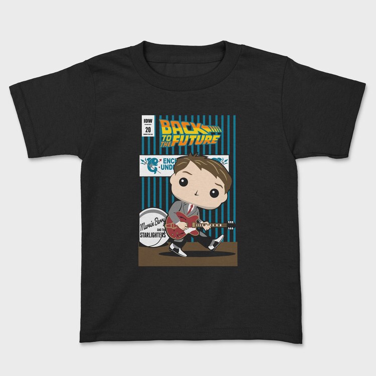 Back To The Future Guitar Boy, Tricou Copii
