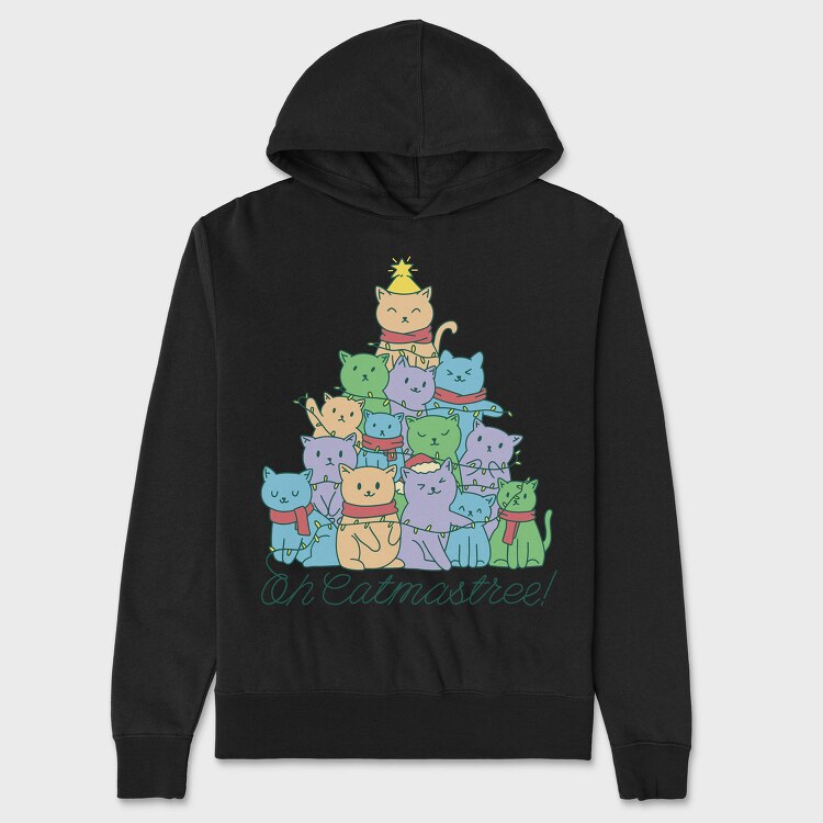 Oh Catmastree, Hanorac Oversize Barbati (Unisex)