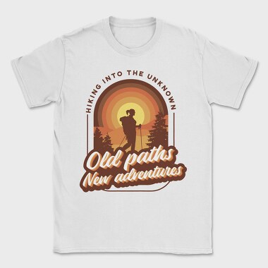 Old Paths New Adventures, Tricou Barbati (Unisex)