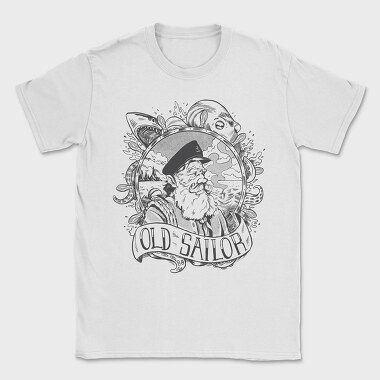 Old Sailor Black, Tricou Barbati (Unisex)