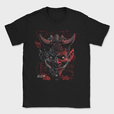 Oni Cyberpunk, Tricou Barbati (Unisex)