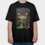 Funko Marvel Zombies Black Panther, Tricou Oversize Barbati (Unisex)