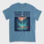 Outer Space Inner Peace Camping, Tricou Barbati (Unisex)