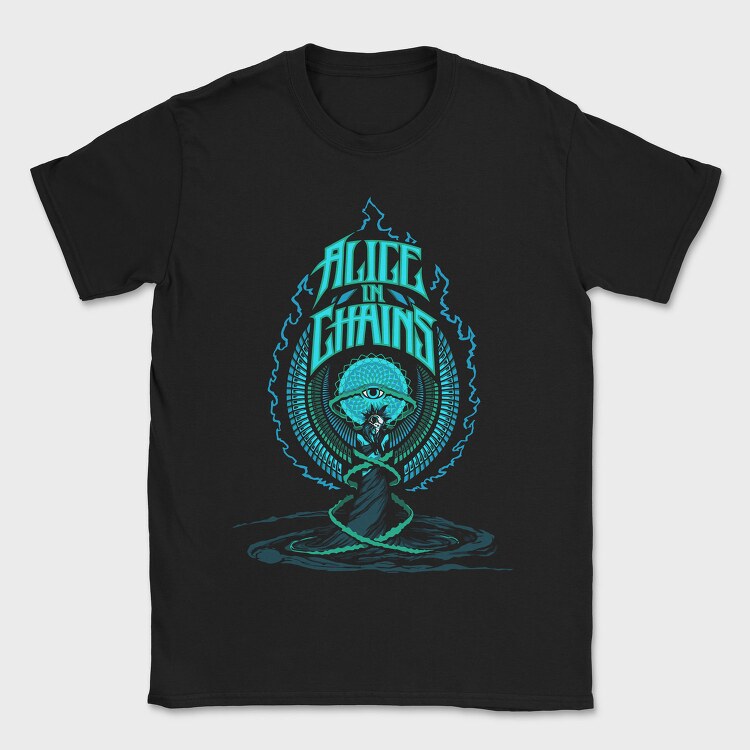 Alice In Chains Eye, Tricou Barbati (Unisex)