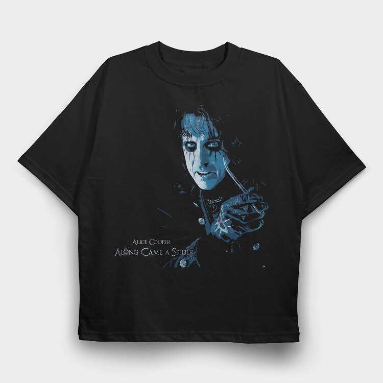 Alice Cooper Spider, Tricou Oversize Barbati (Unisex)
