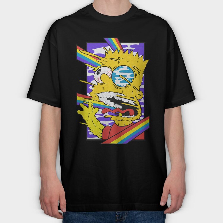 The Simpsons 35, Tricou Oversize Barbati (Unisex)