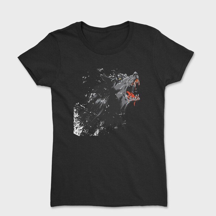 Wolf Cartoon, Tricou Femei