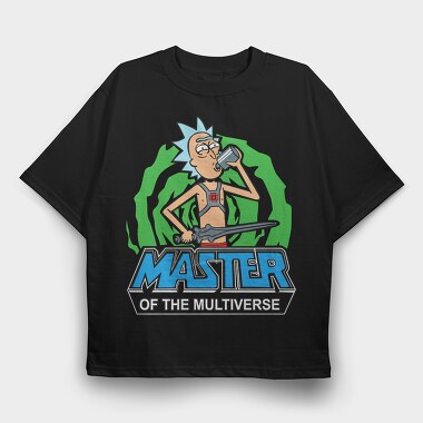 Rick and Morty 34, Tricou Oversize Barbati (Unisex)