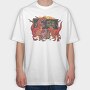Trex Humans, Tricou Oversize Barbati (Unisex)
