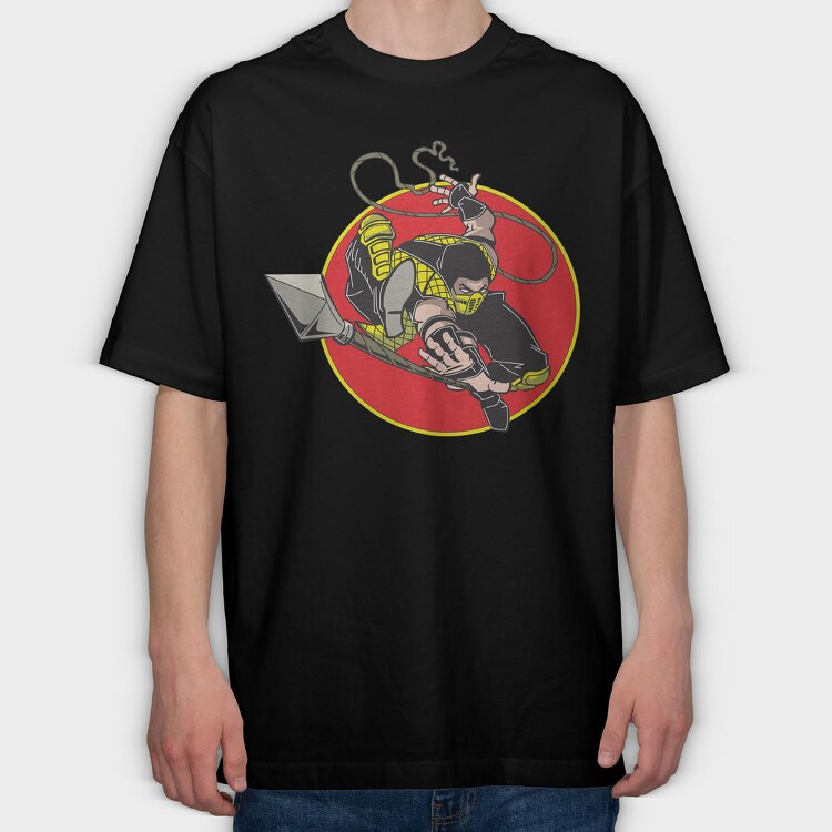 Mortal Kombat 8, Tricou Oversize Barbati (Unisex)