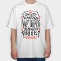 We Dont Bite, Tricou Oversize Barbati (Unisex)