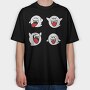 Boos, Tricou Oversize Barbati (Unisex)