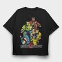 mortal kombat color, Tricou Oversize Barbati (Unisex)