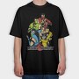 mortal kombat color, Tricou Oversize Barbati (Unisex)