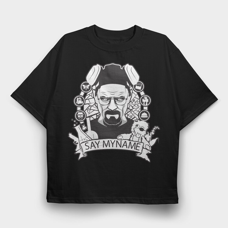 Breaking Bad 1, Tricou Oversize Barbati (Unisex)