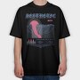Neon Light 1, Tricou Oversize Barbati (Unisex)