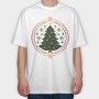 Ugly Sweater Christmas Tree, Tricou Oversize Barbati (Unisex)